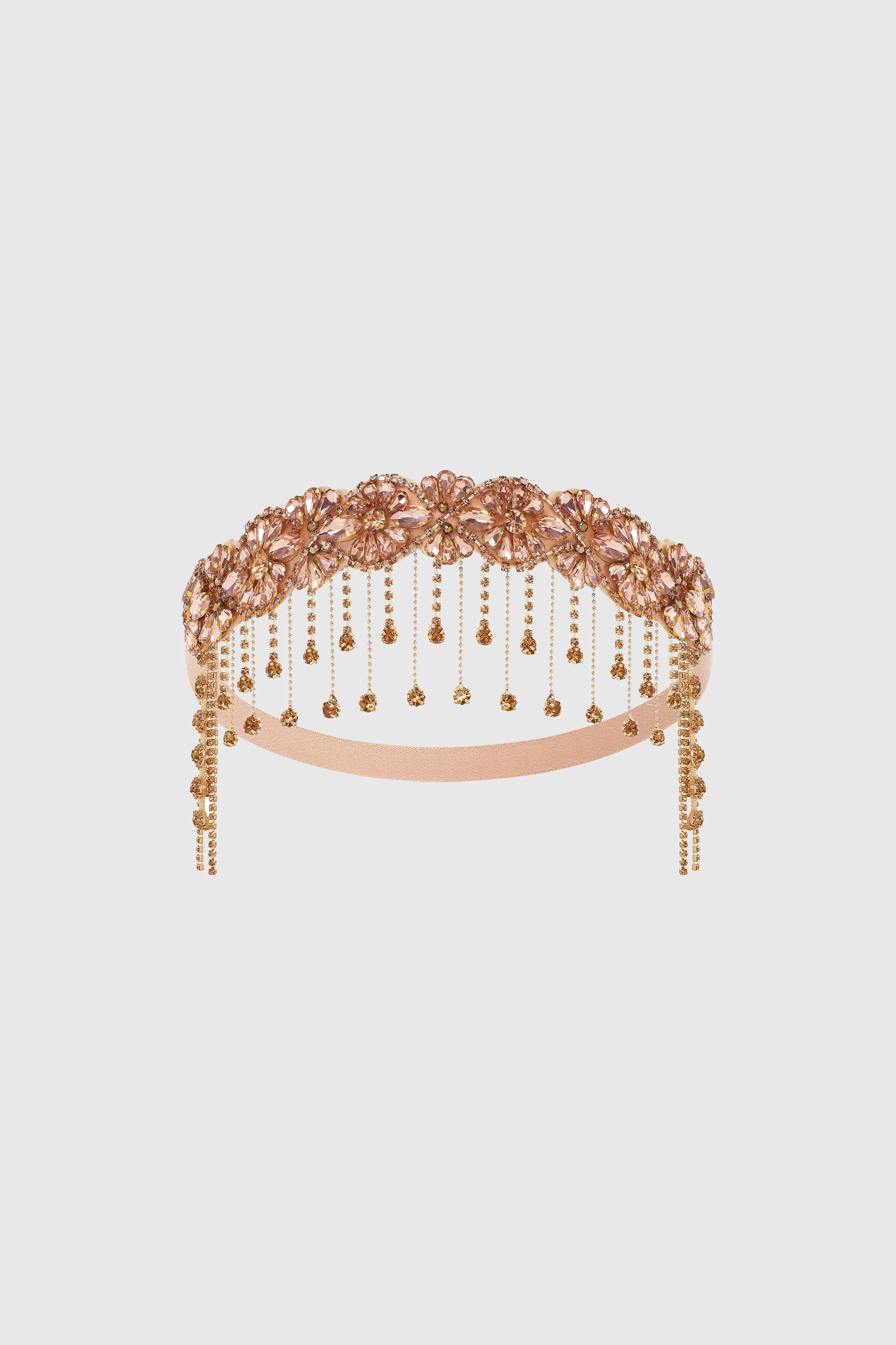 Embellished Crystal Rhinestone Chain Headband