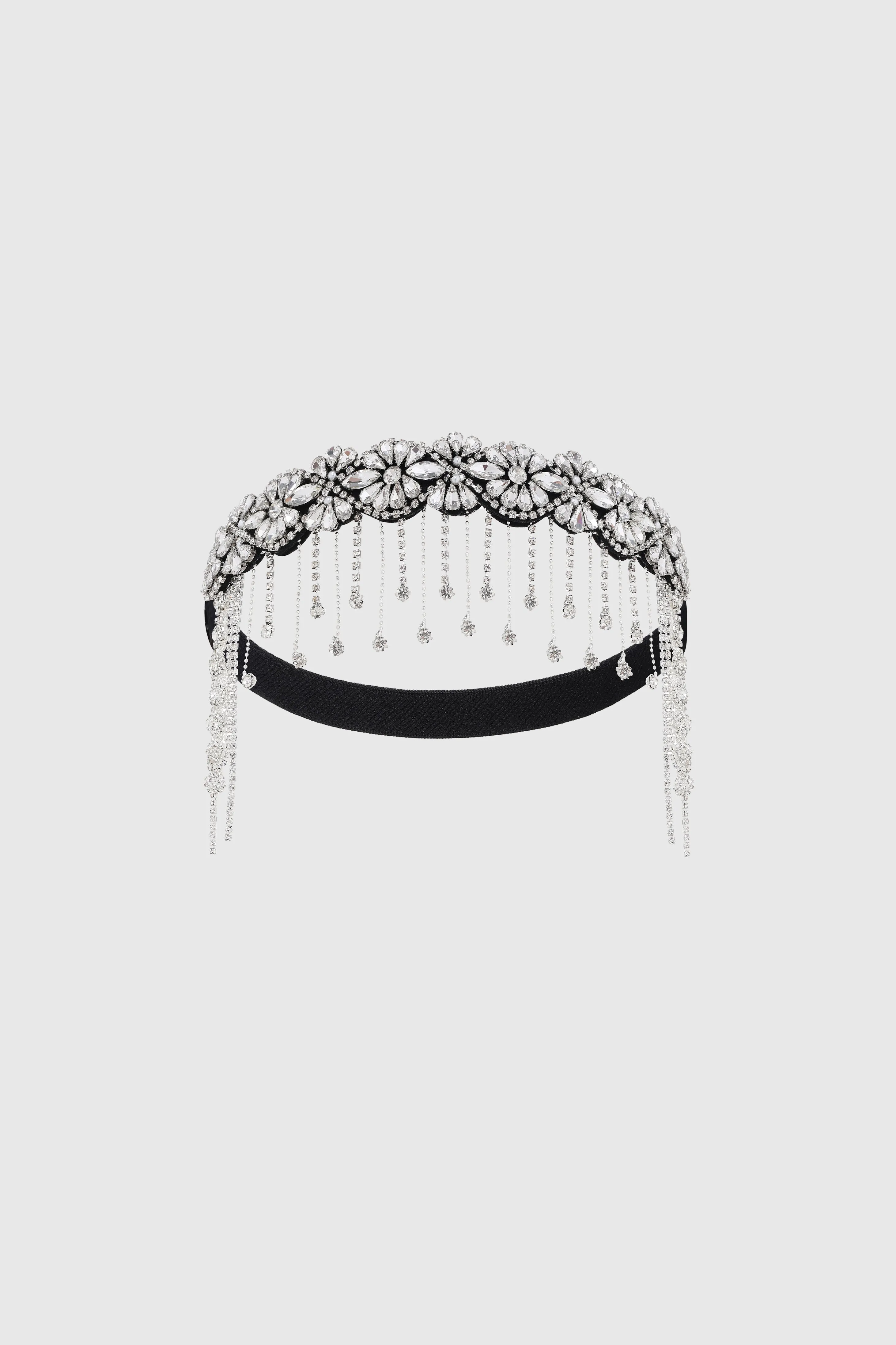 Embellished Crystal Rhinestone Chain Headband