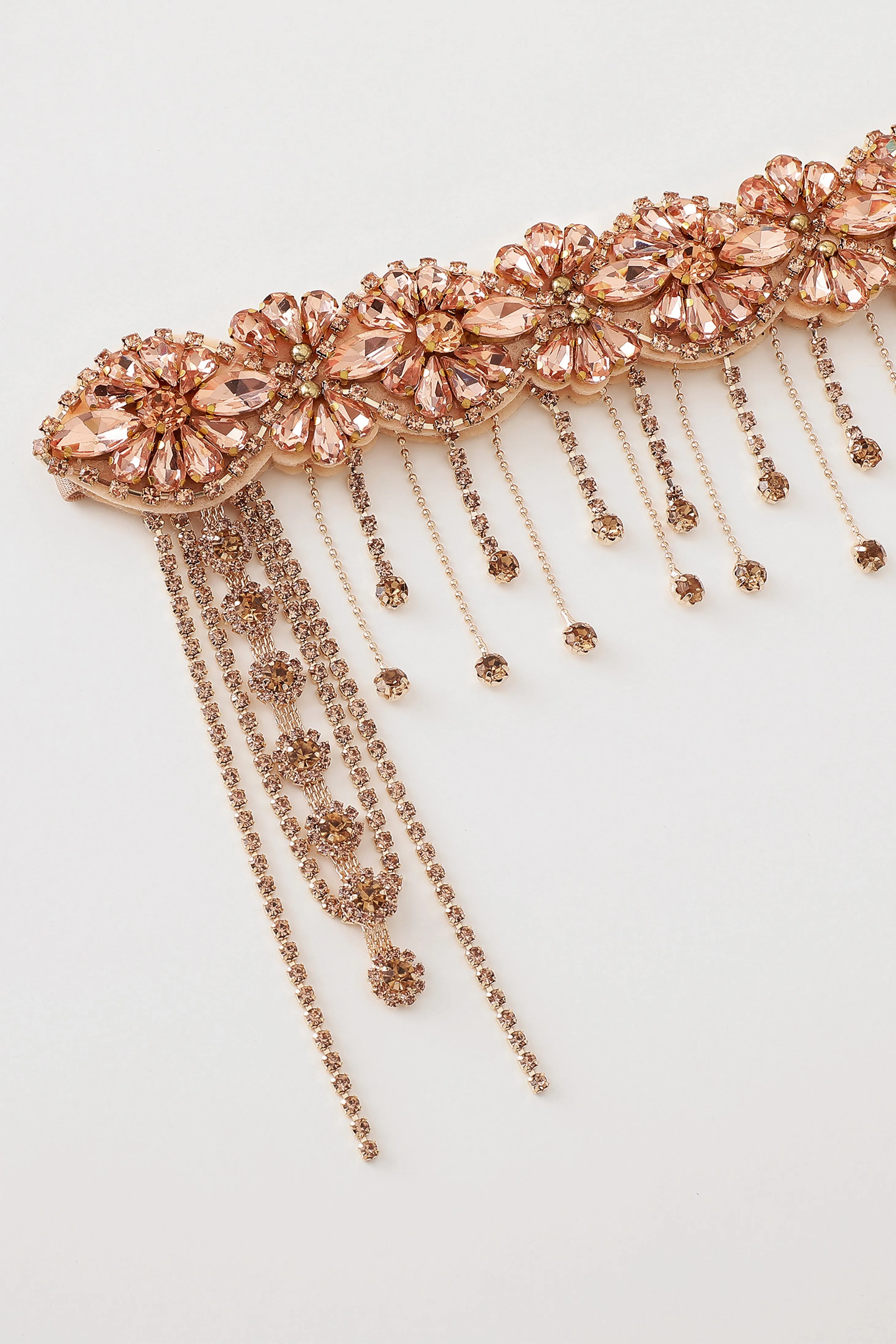 Embellished Crystal Rhinestone Chain Headband