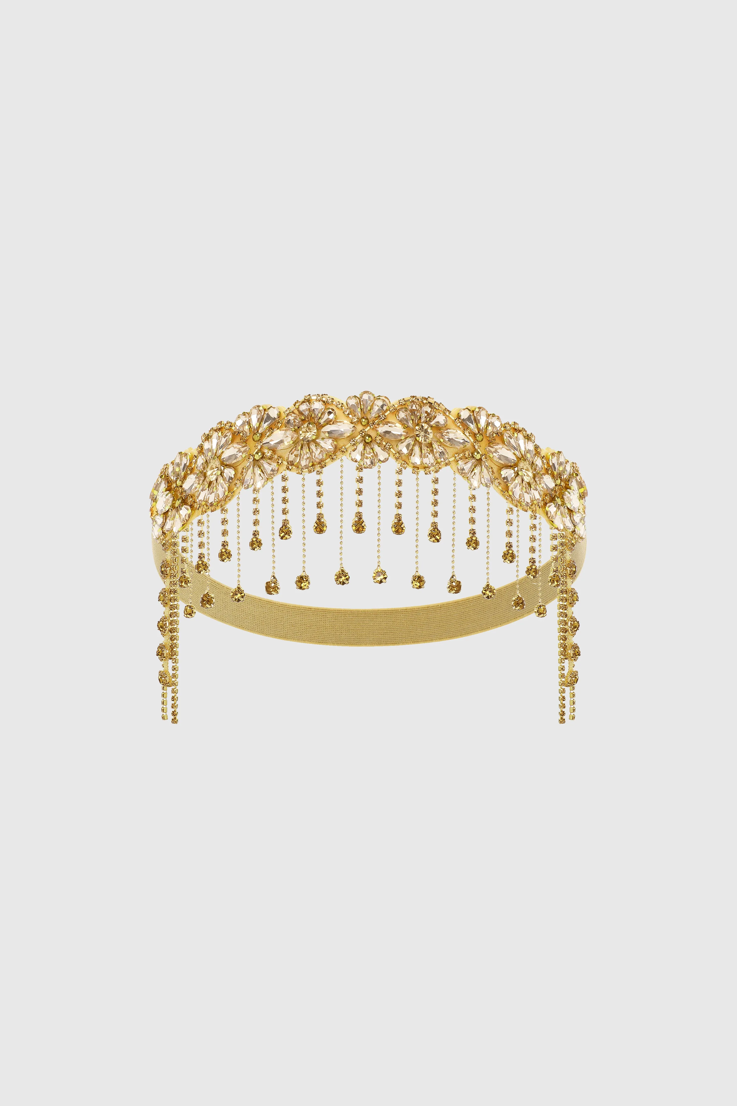 Embellished Crystal Rhinestone Chain Headband