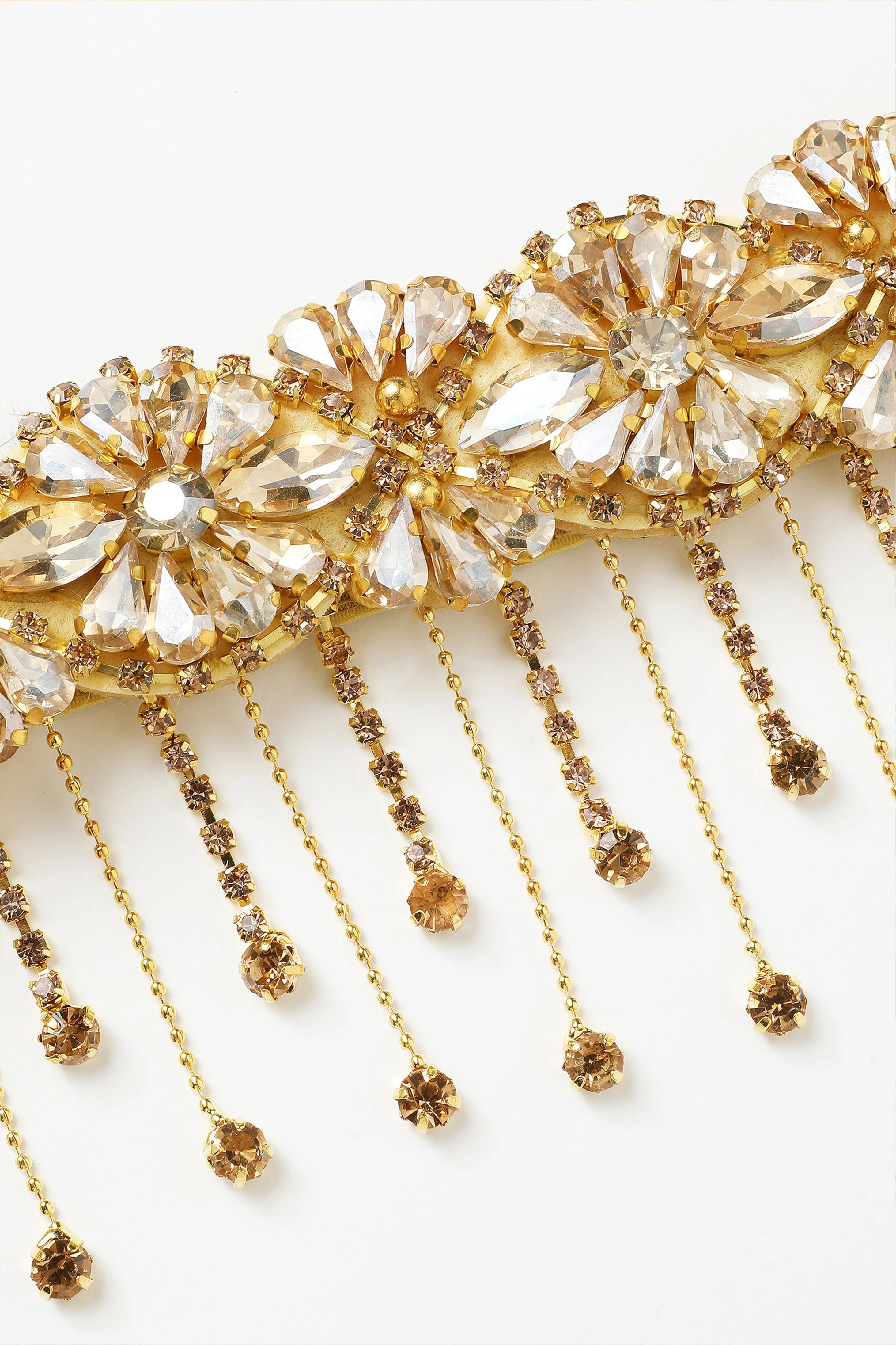 Embellished Crystal Rhinestone Chain Headband