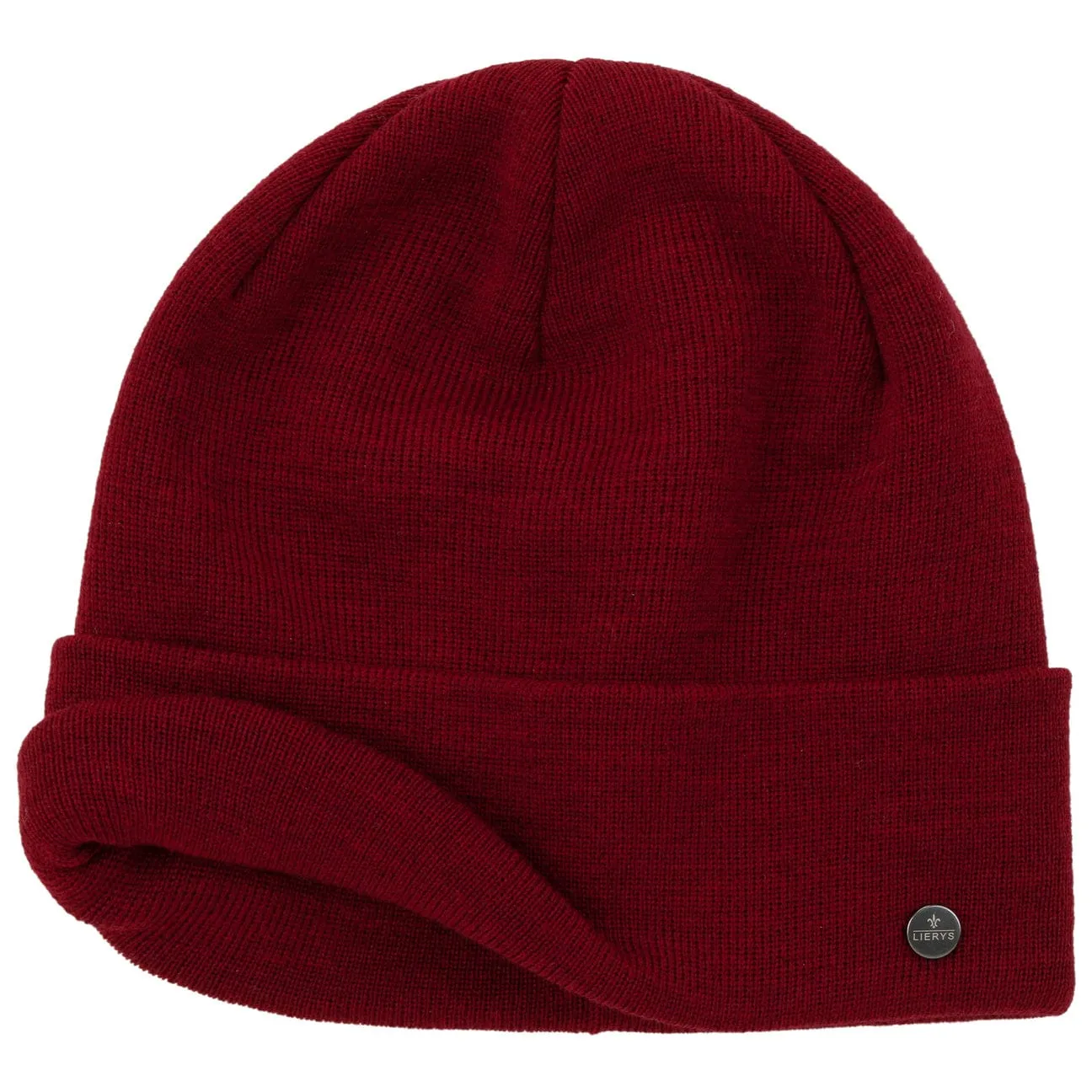 Fine Merino Knit Hat with Cuff by Lierys