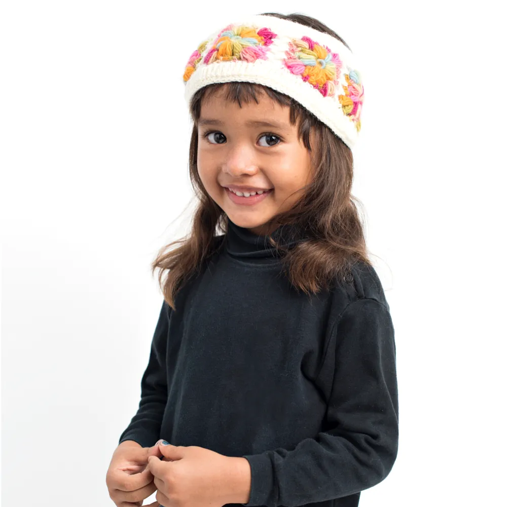 Flower Crochet Headband- MULTI's