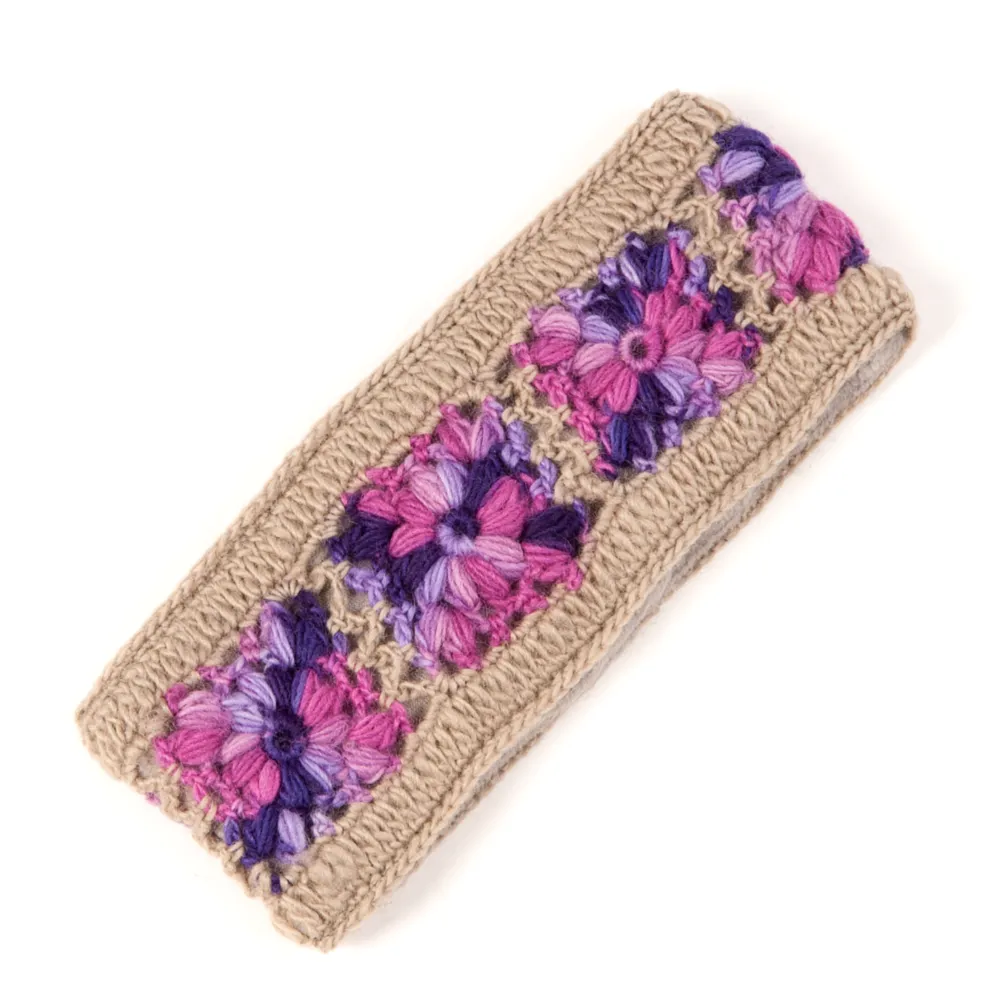 Flower Crochet Headband- MULTI's