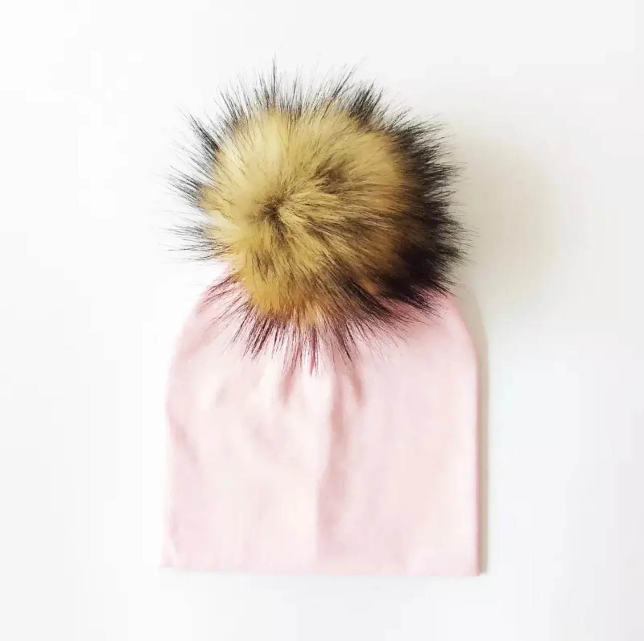 Fur Pom Beanie