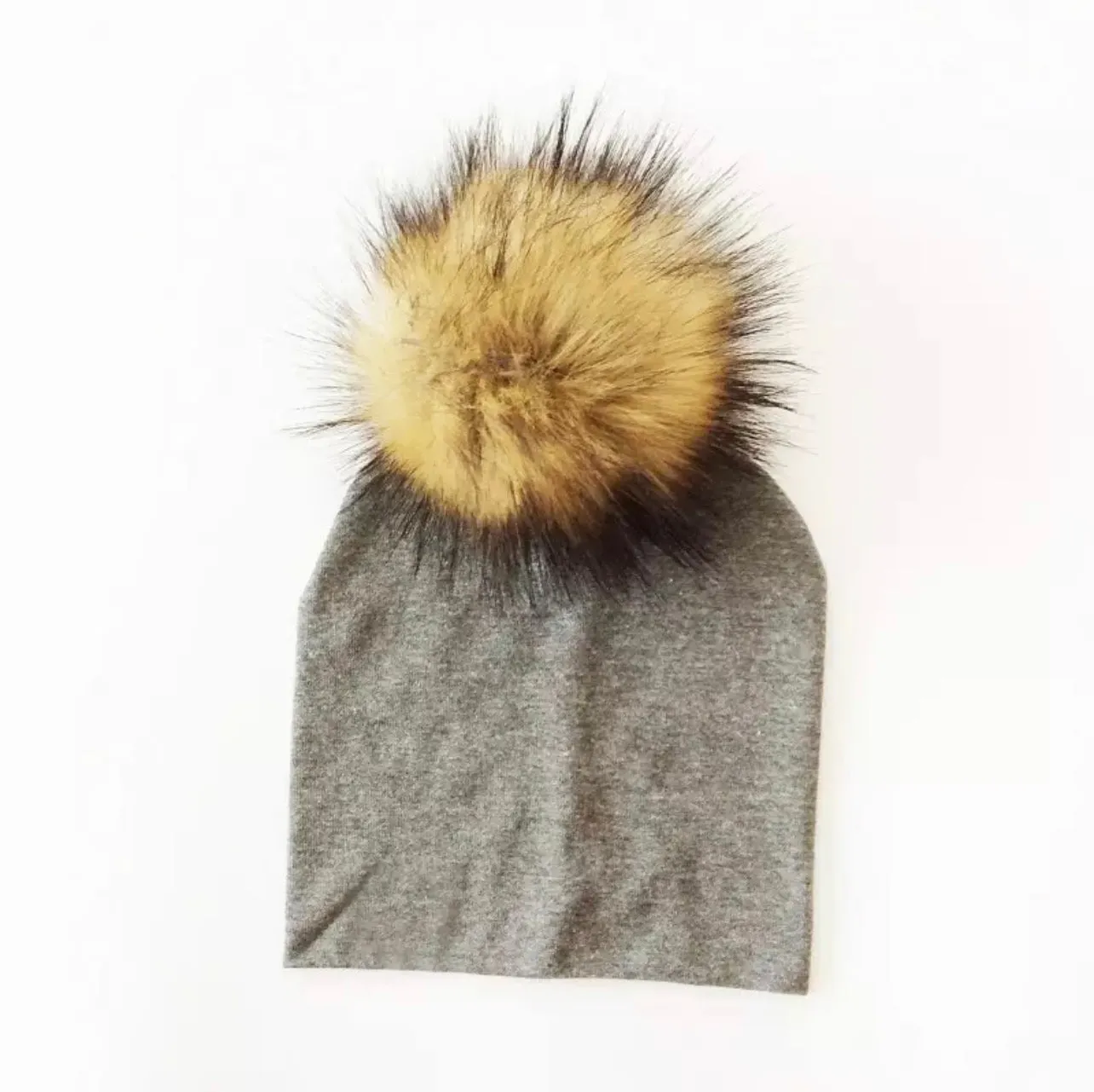 Fur Pom Beanie