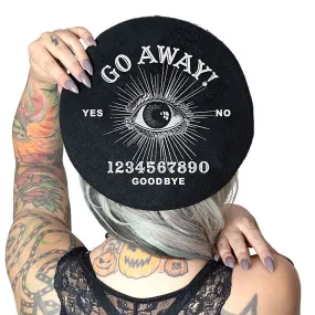 Go Away Ouija Beret Hat