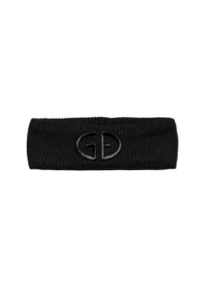 Goldbergh Warmth Chunky Knit Headband in Black