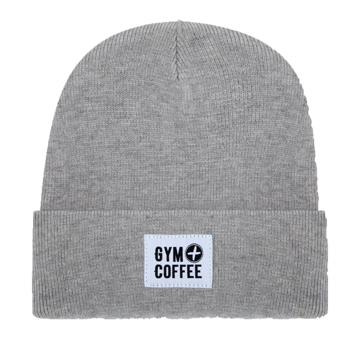 Gym Coffee Knit Beanie - Grey Marl