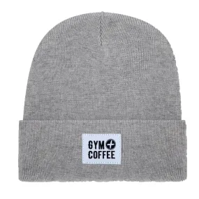 Gym Coffee Knit Beanie - Grey Marl