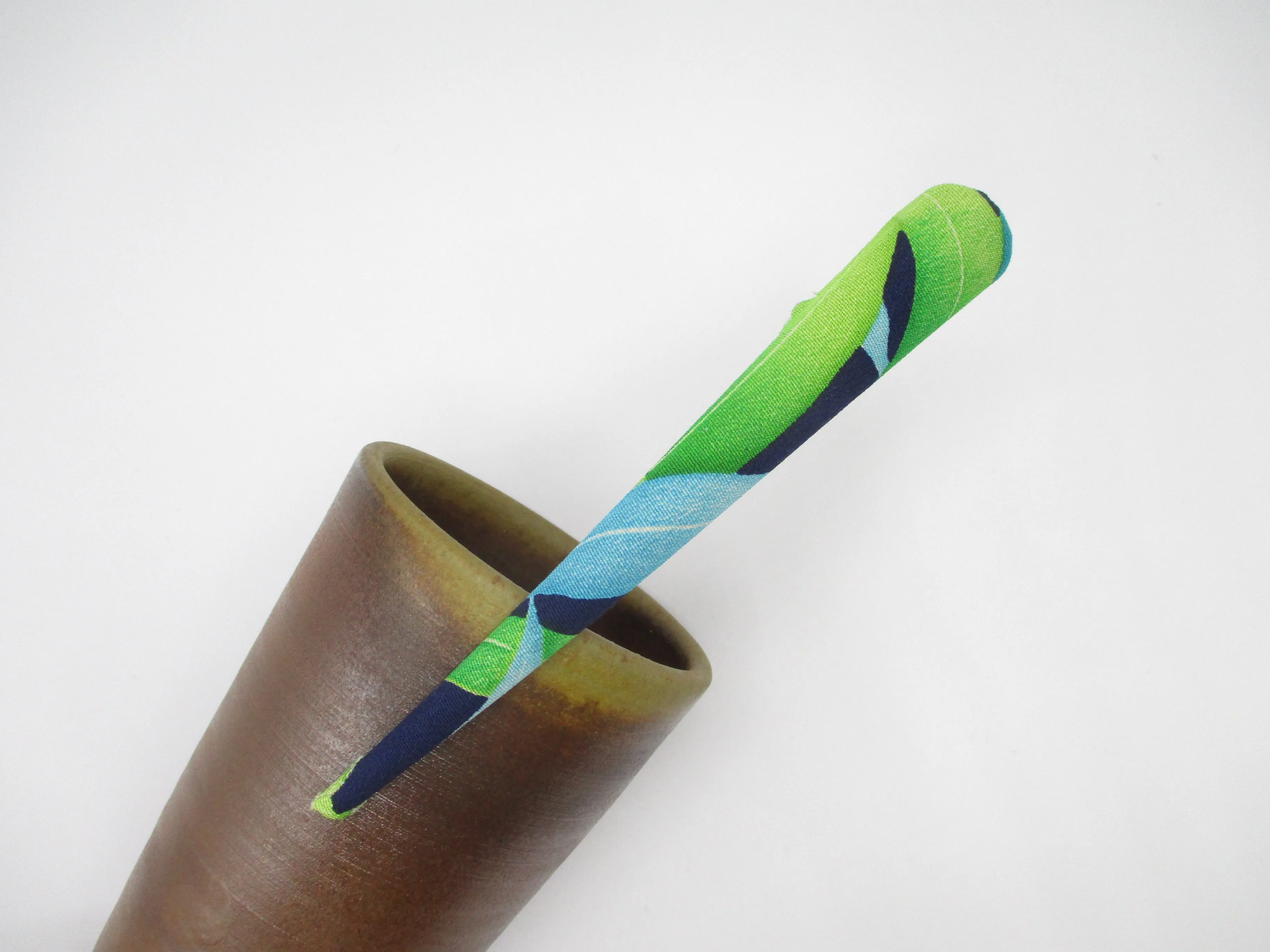 Hair Claw, Japanese Eco Friendly Silk Recycled Kimono Covered Hair Clip