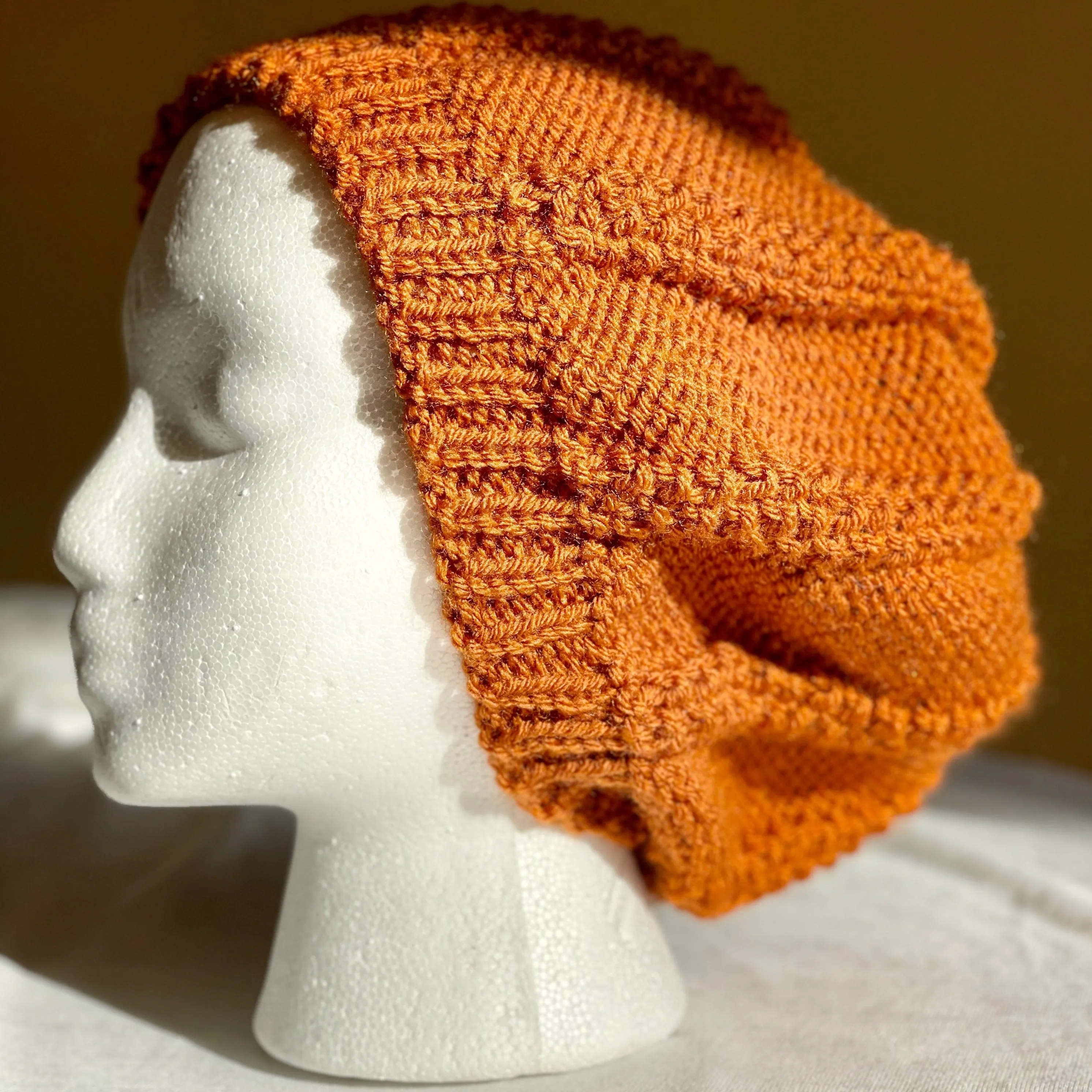 Hand Knitted Unisex XL Slouchy Beanies