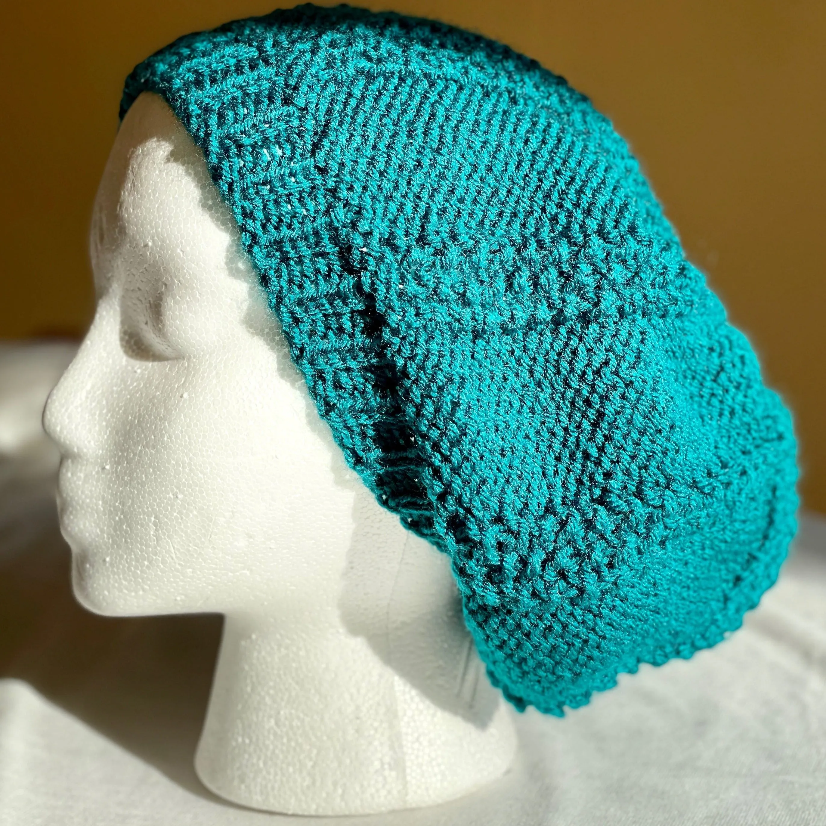 Hand Knitted Unisex XL Slouchy Beanies