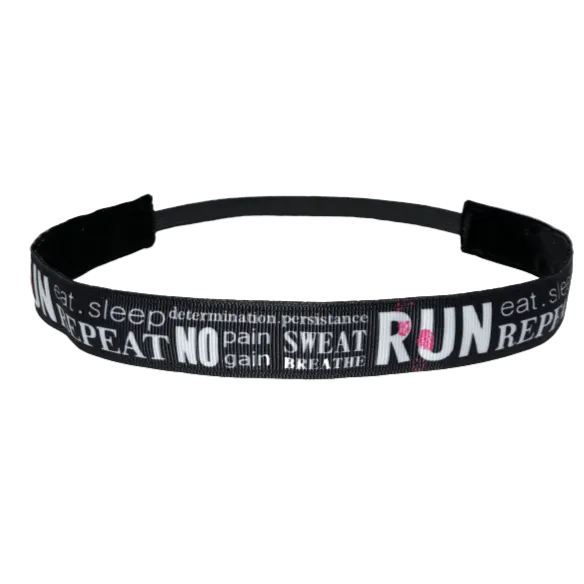 Headband for Running Eat Sleep Repeat