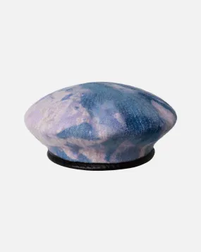 Heathered Tie Dye Beret