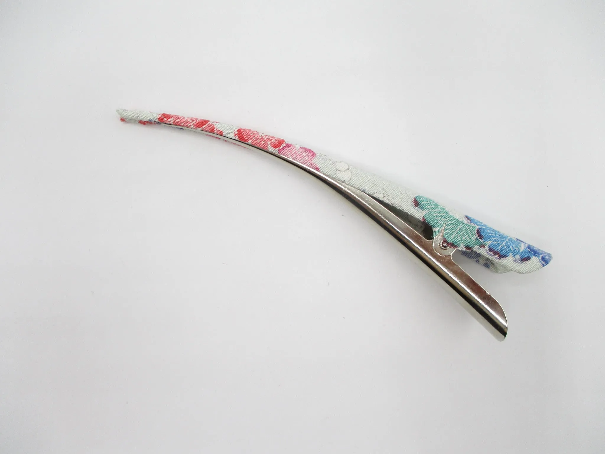 Japanese Kimono Long Metal Hair Clip, Eco Friendly Gift, Ship from USA