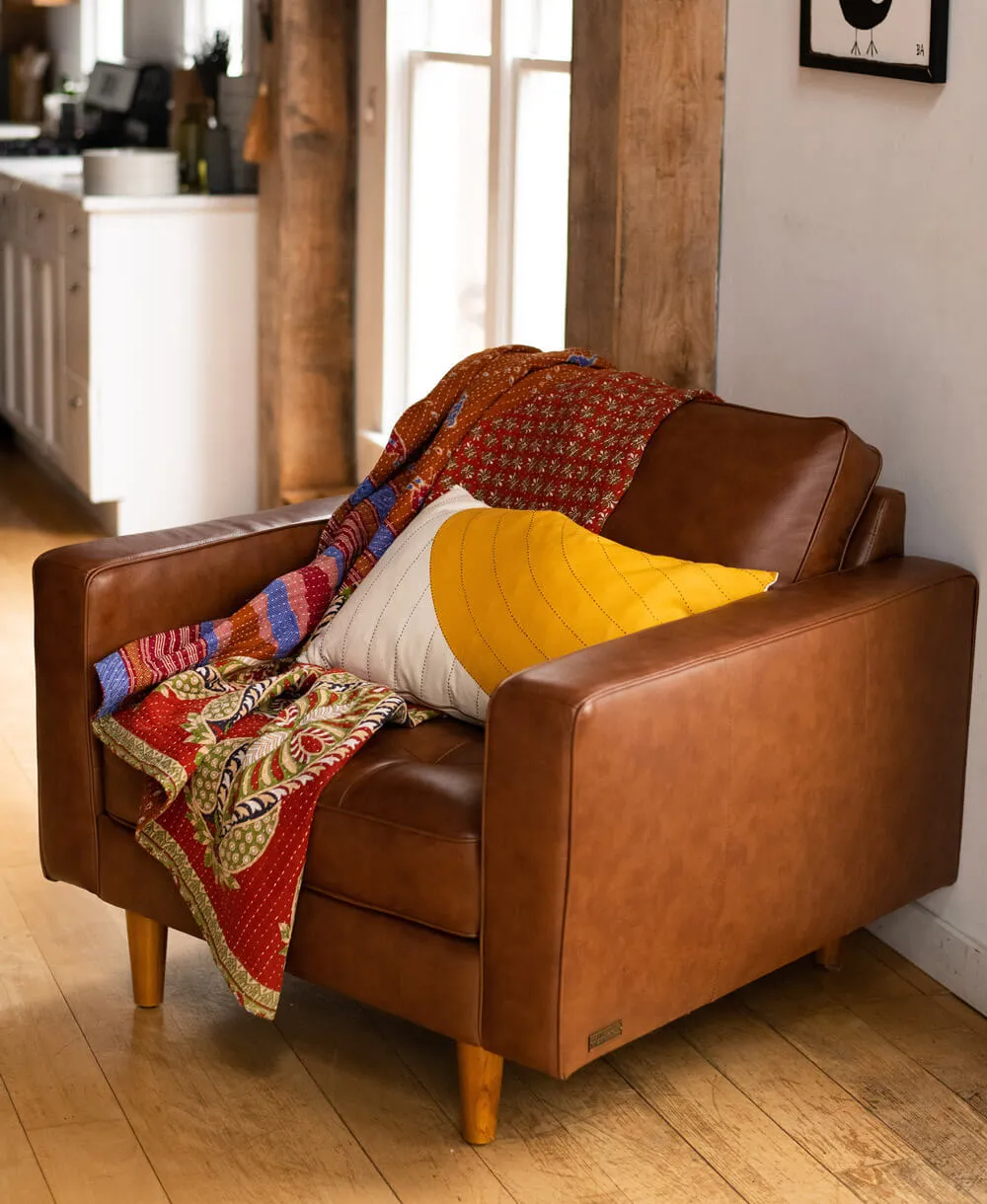 Kantha Quilt Throw - No. 240303