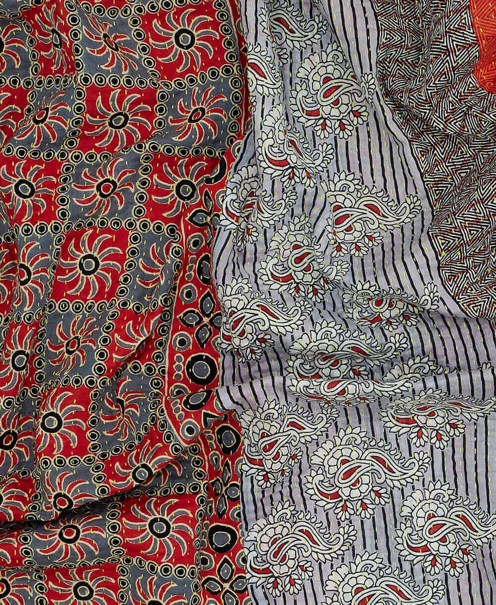 Kantha Quilt Throw - No. 240303