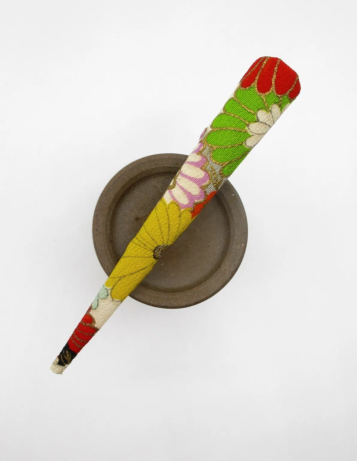 Kawaii Girls Long Alligator Clip, Minimalist Gift Silk Kimono Accessory