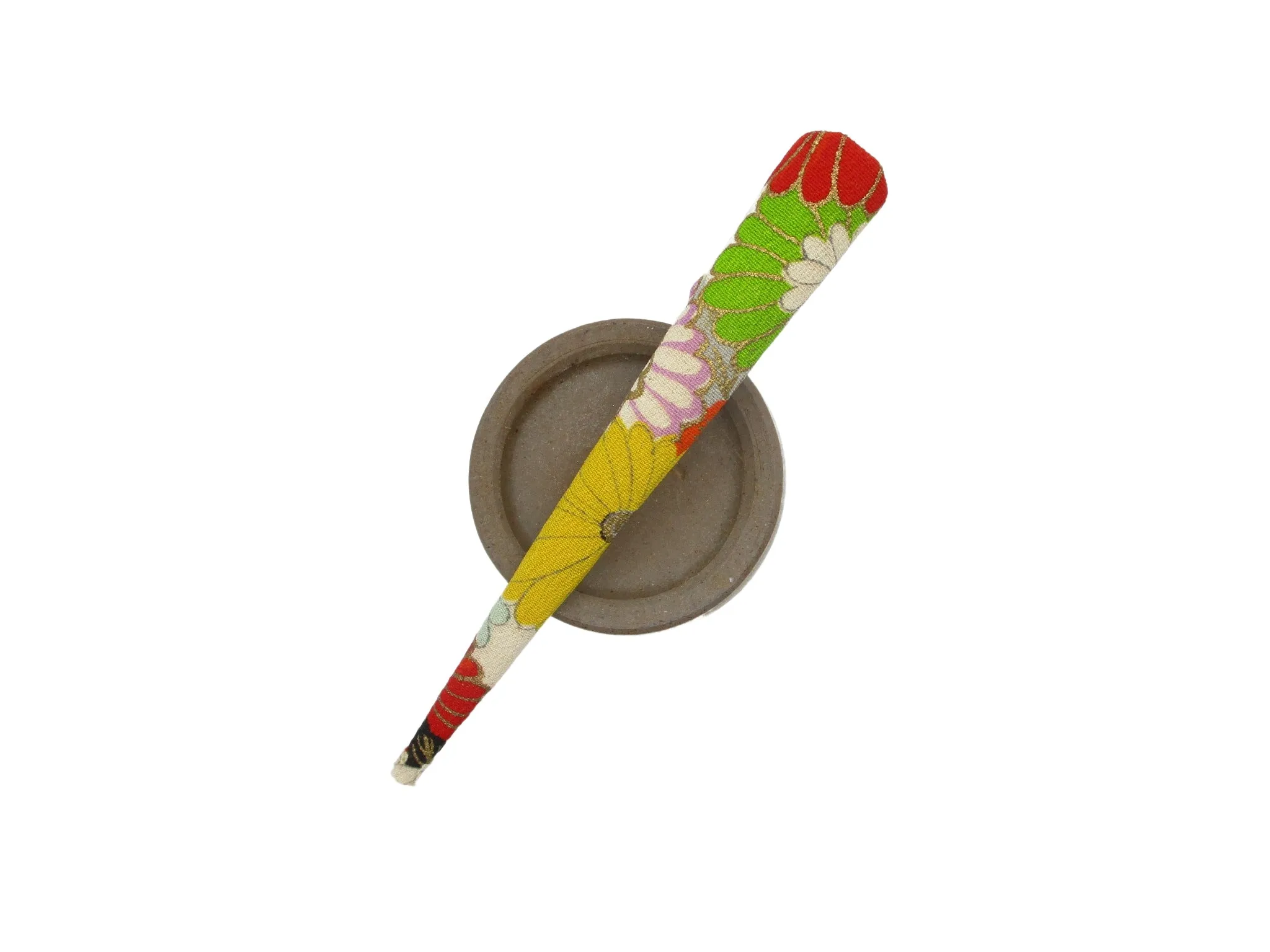 Kawaii Girls Long Alligator Clip, Minimalist Gift Silk Kimono Accessory