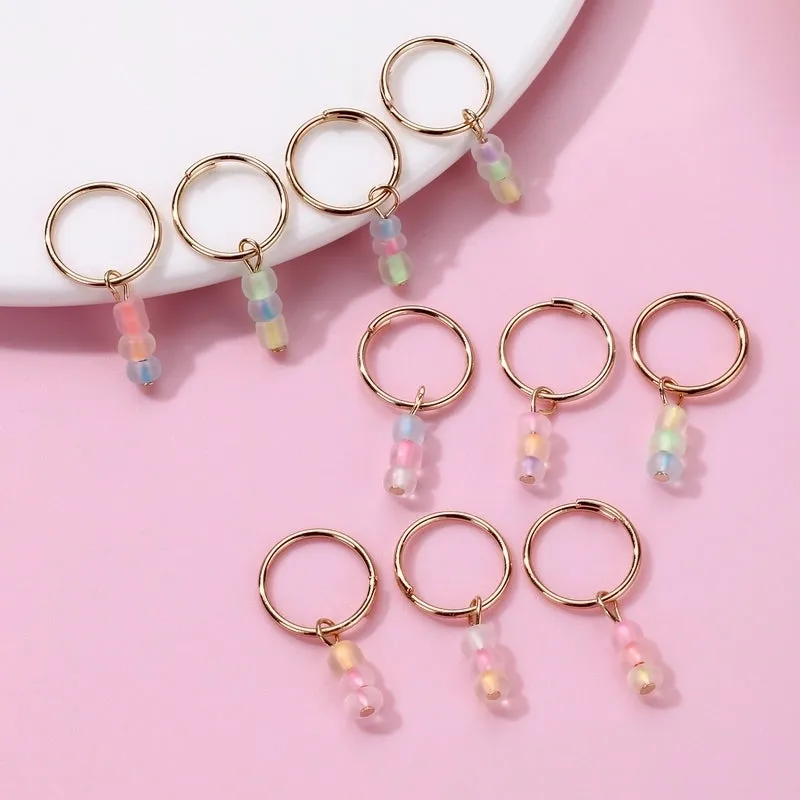 Kid'S Cute Sweet Simple Style Tassel Plastic Iron Beaded Hair Buckle Party Headpieces