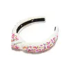 Kids Knotted Headband- Buttercream Birthday Cake