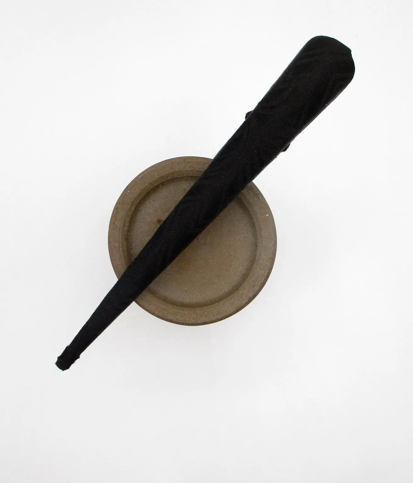 Kimono Hair Clip, Minimalist Japanese Hair Claw 130mm 5 1/8 inch Black