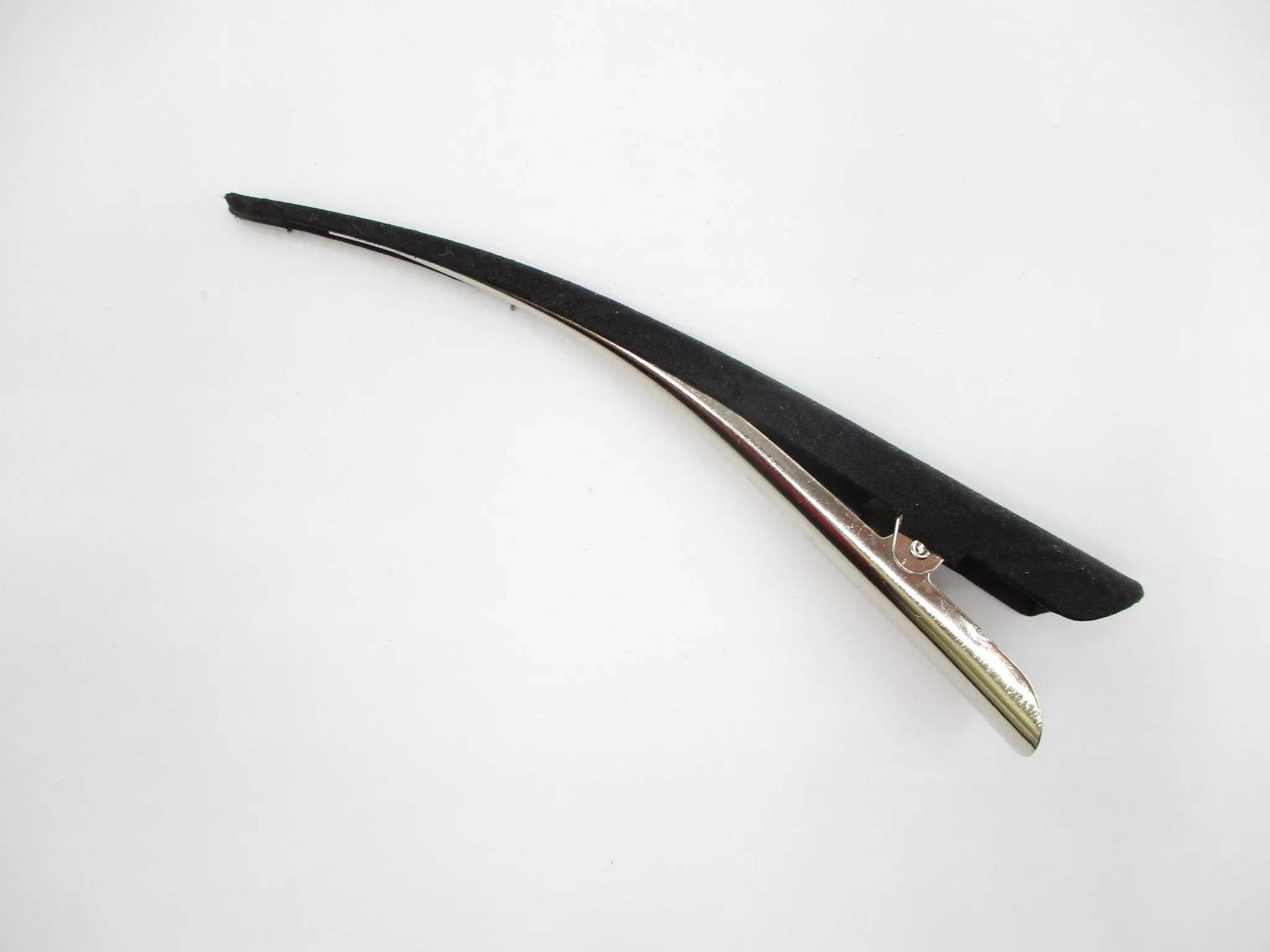 Kimono Hair Clip, Minimalist Japanese Hair Claw 130mm 5 1/8 inch Black