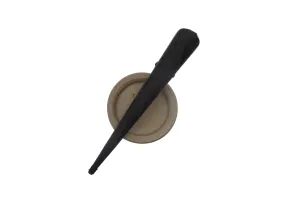 Kimono Hair Clip, Minimalist Japanese Hair Claw 130mm 5 1/8 inch Black