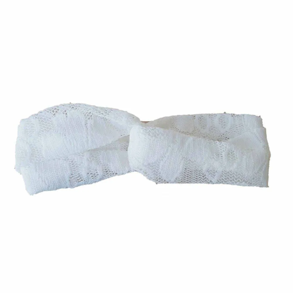 Lace Turban Twist Headband // CLEARANCE
