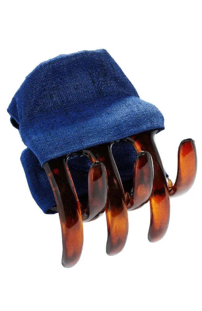 Large Covered Jaw - Silk Dupioni
