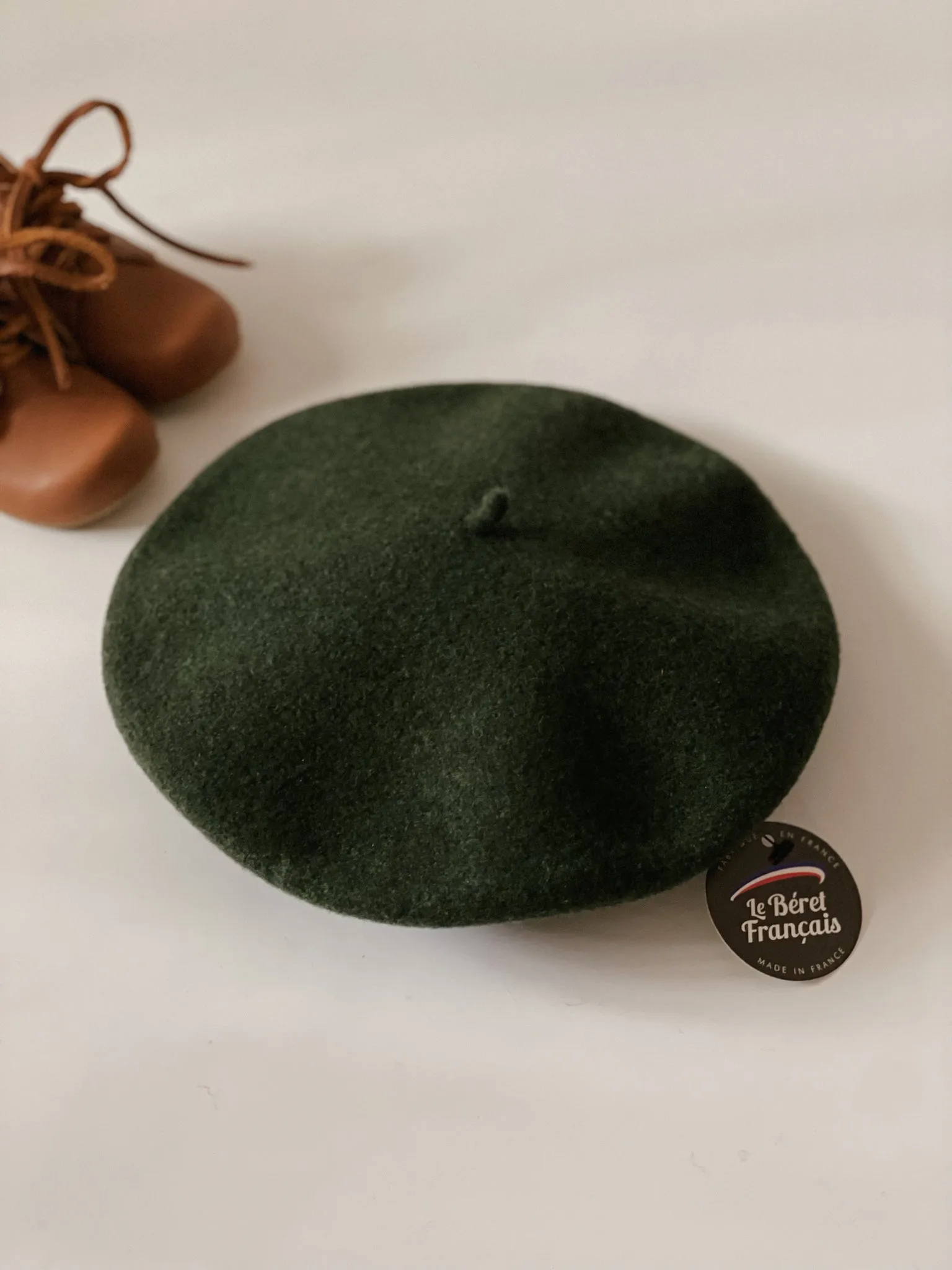 Le Beret Francais - 兒童貝雷帽 (Dark Green)