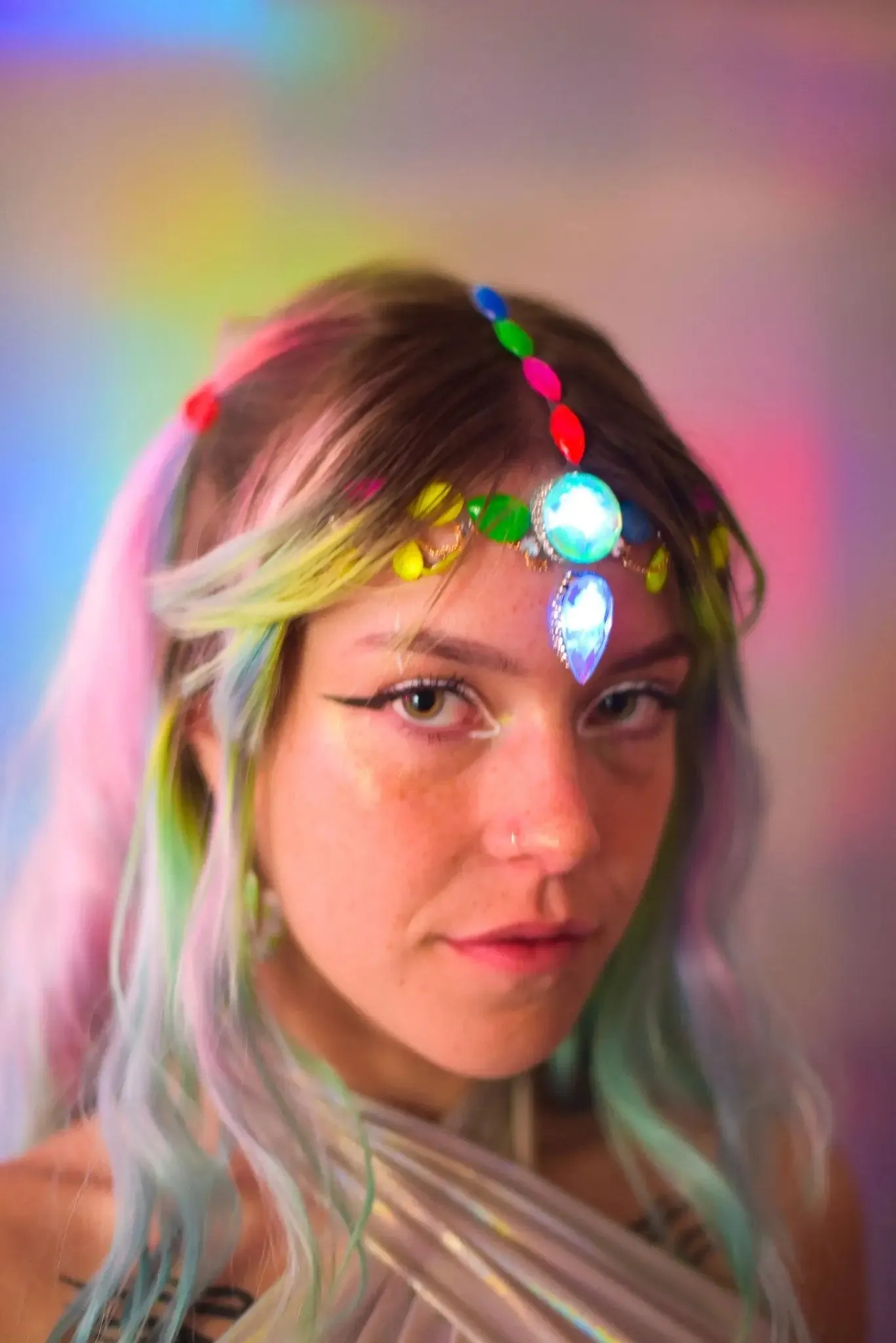 LIGHT UP UV FACE & HAIR JEWELS