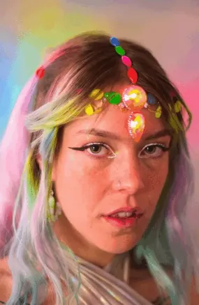 LIGHT UP UV FACE & HAIR JEWELS