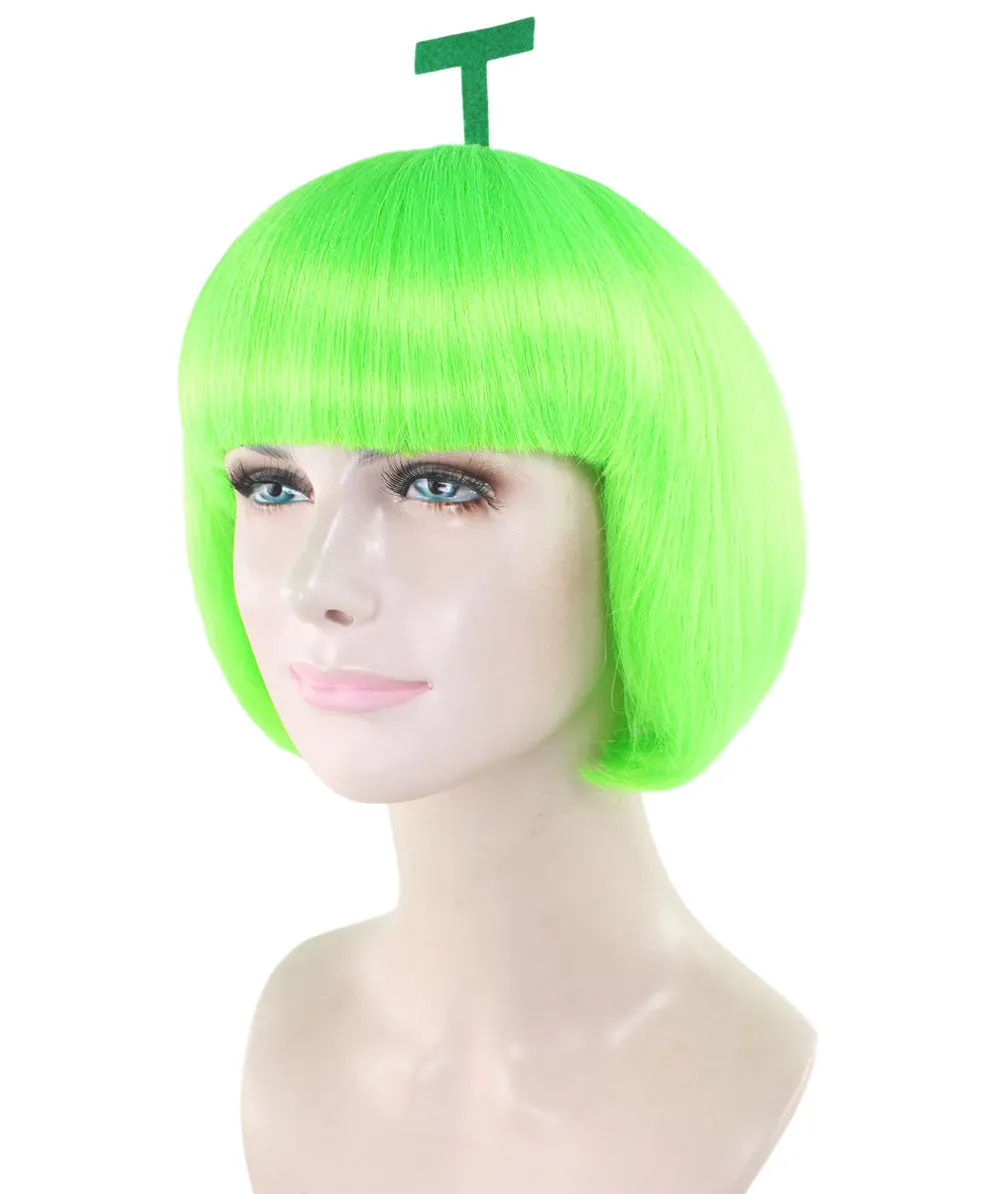 Melon Unisex Wig | Short Light Green Wig | Premium Breathable Capless Cap