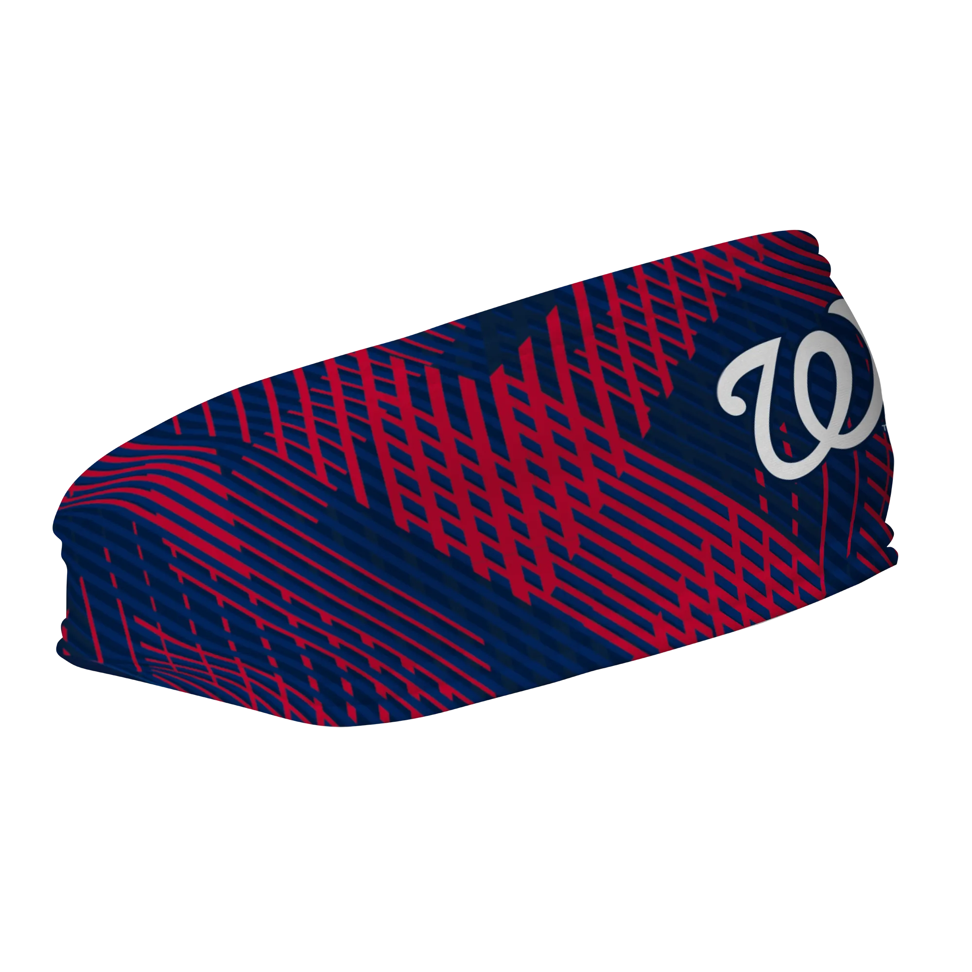 Nationals Fleece Headband: Sport Plaid