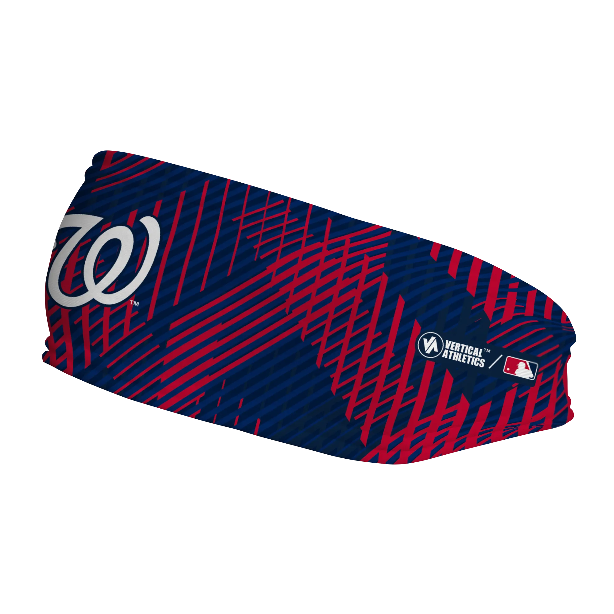 Nationals Fleece Headband: Sport Plaid