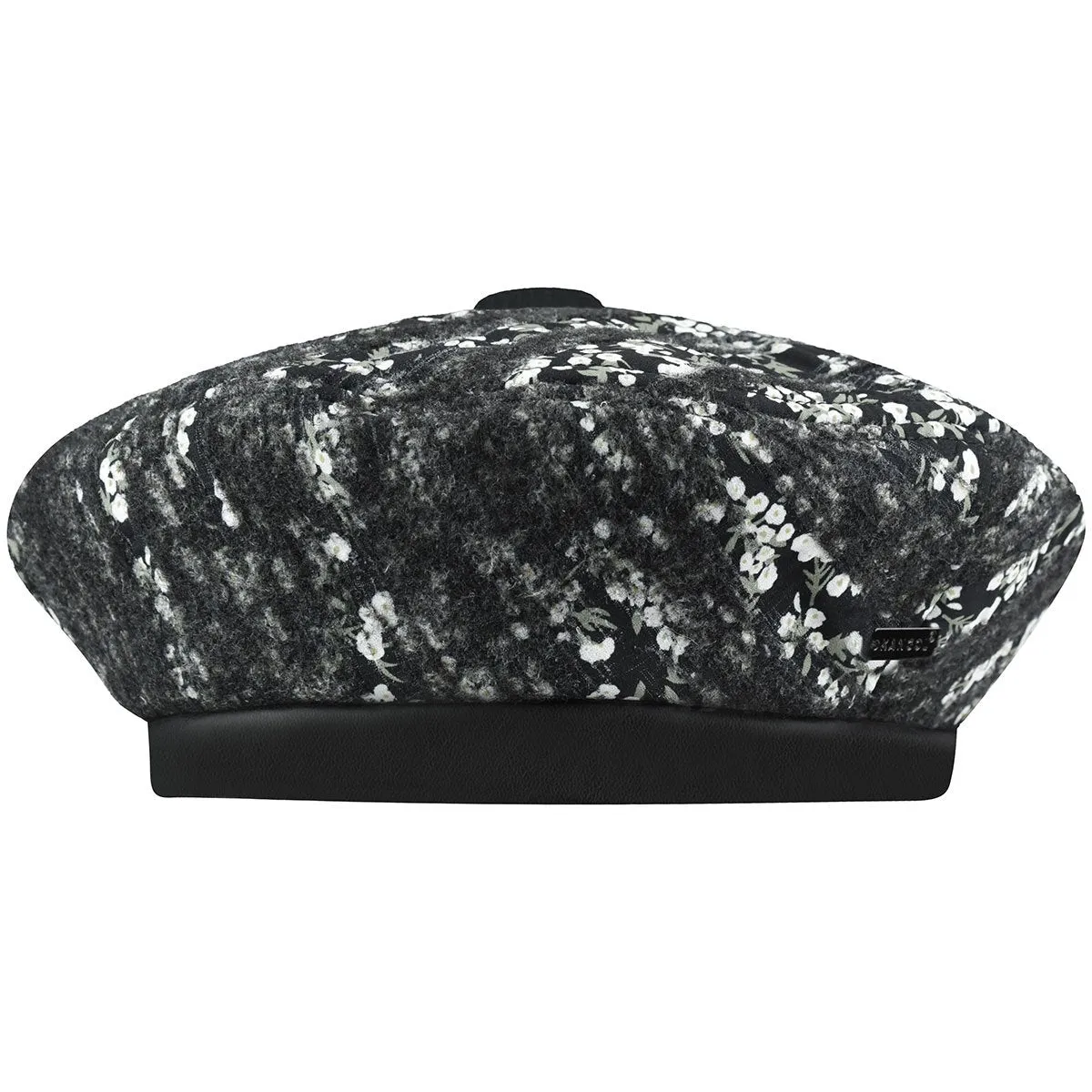 Needlepunch Floral Beret