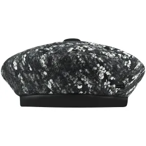Needlepunch Floral Beret