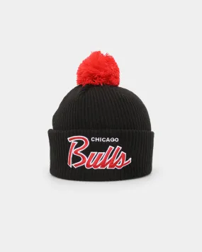 New Era Chicago Bulls Pom Beanie Original Team Colours