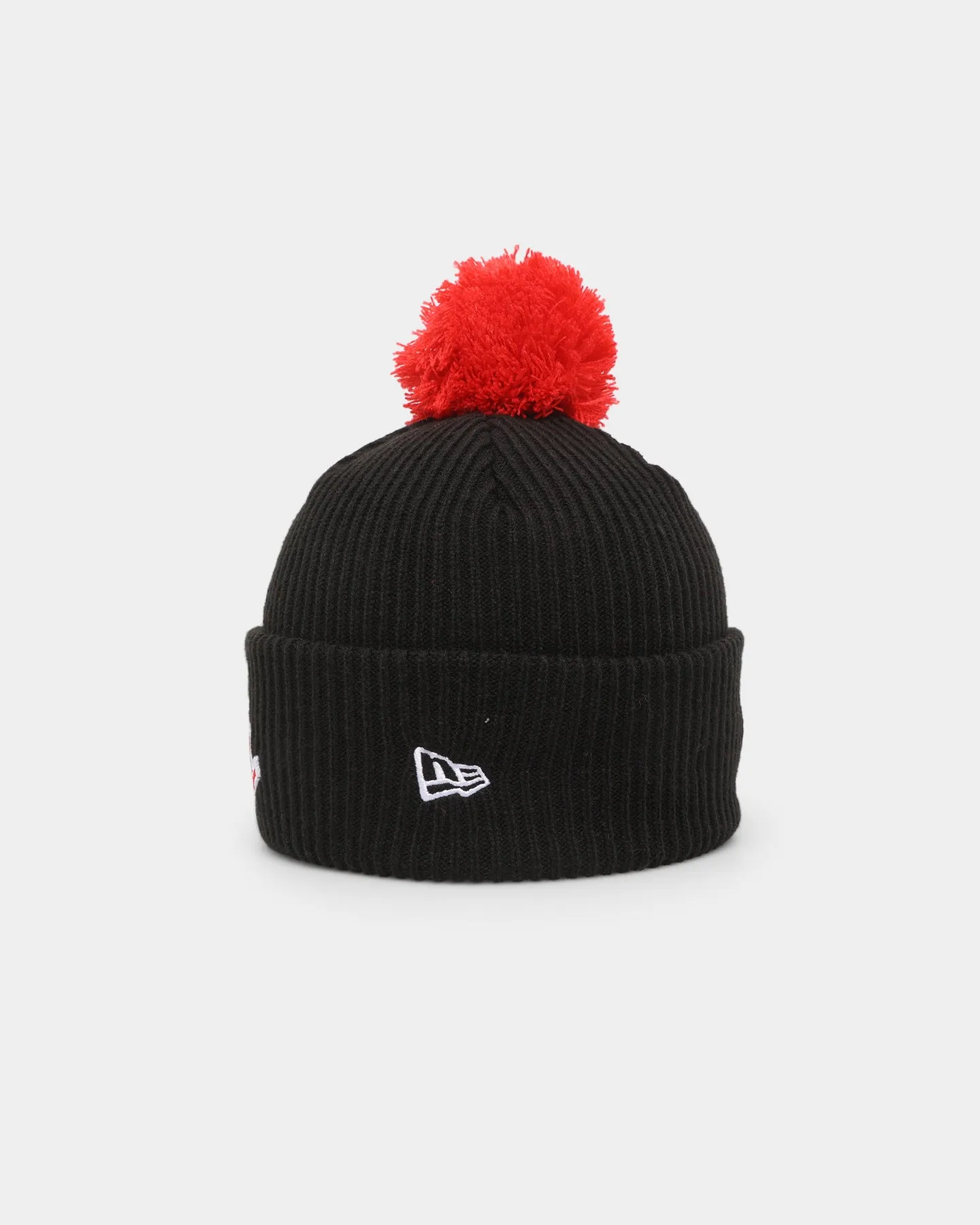 New Era Chicago Bulls Pom Beanie Original Team Colours