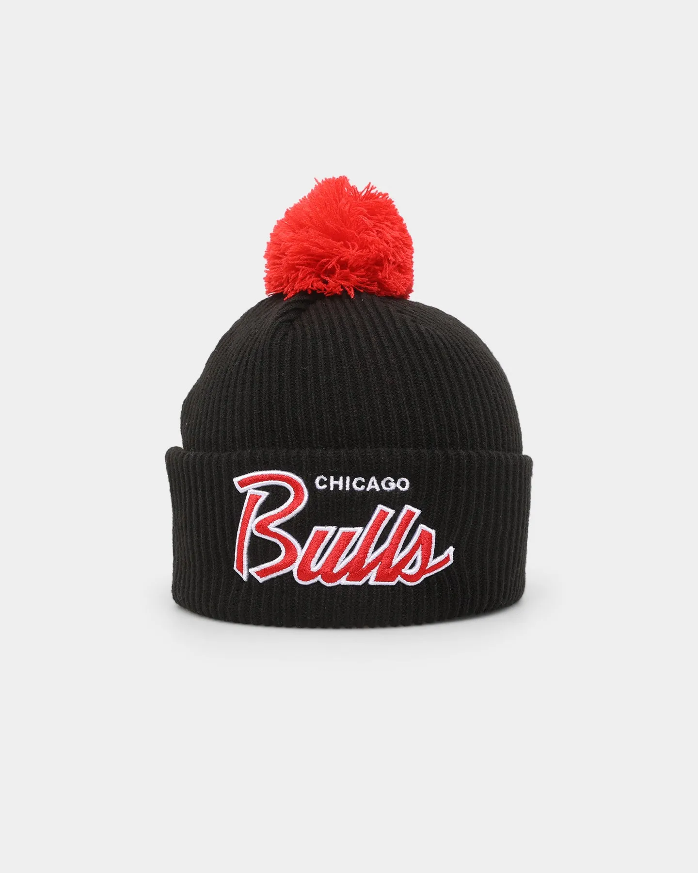 New Era Chicago Bulls Pom Beanie Original Team Colours
