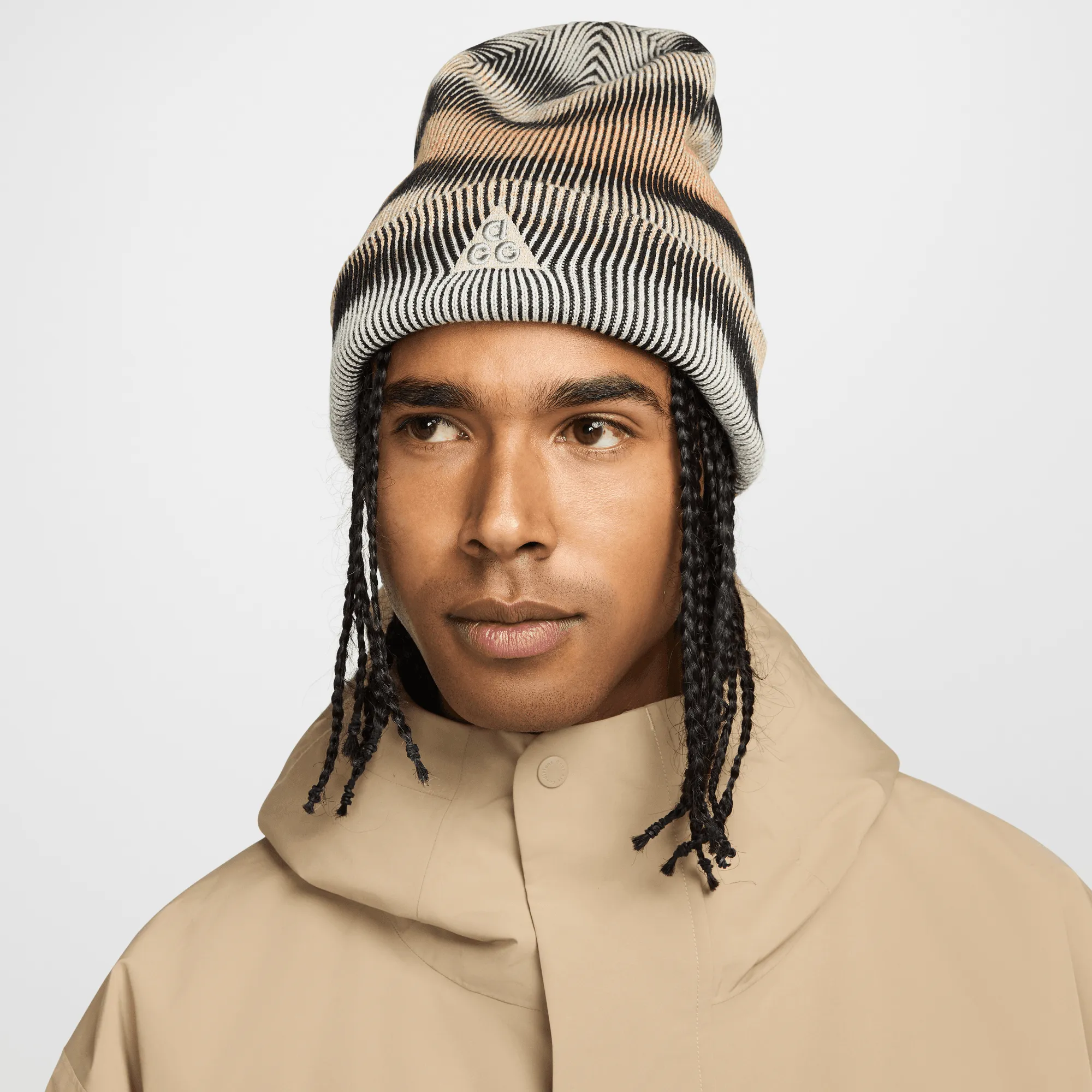 Nike Peak ACG Brown Beanie