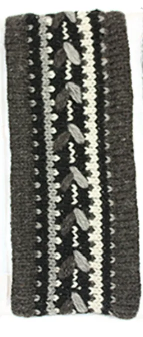 Noir Alpaca Headband