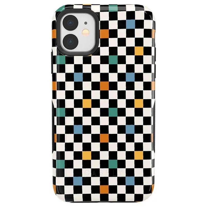 Old Skool | Retro Checkerboard Case