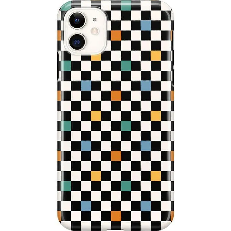 Old Skool | Retro Checkerboard Case