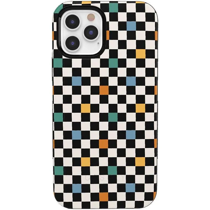 Old Skool | Retro Checkerboard Case