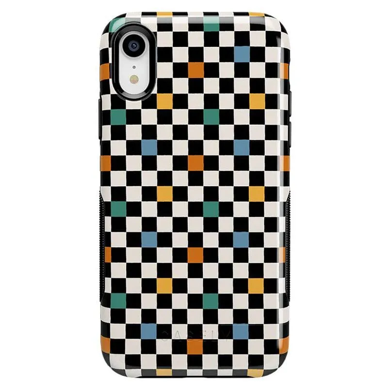 Old Skool | Retro Checkerboard Case