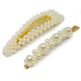 Overszied Pearl Hair Clip #2