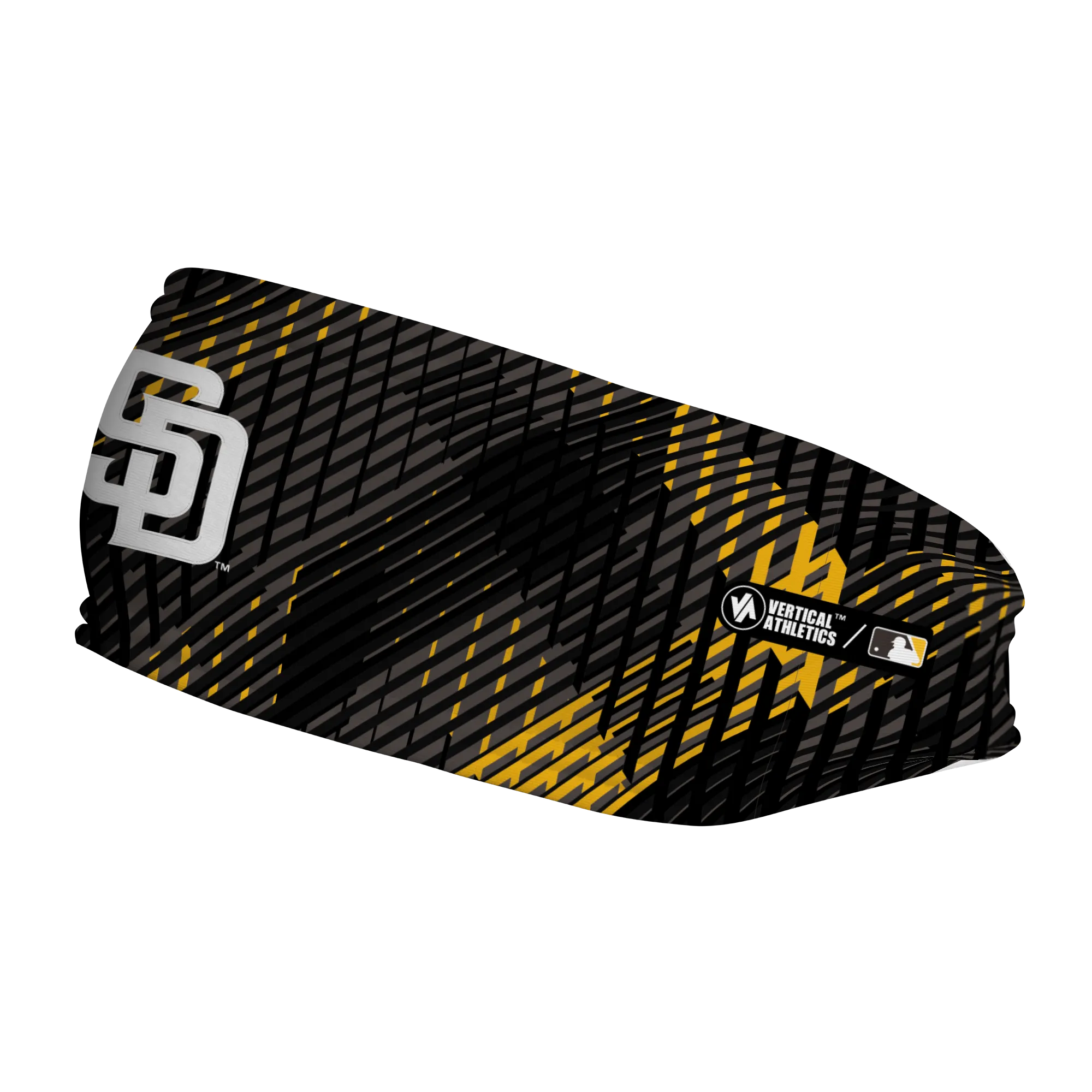 Padres Fleece Headband: Sport Plaid